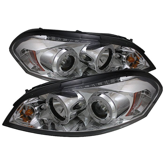 Spyder Auto 5031709 (Spyder Signature) Projector Headlights - LED Halo - Chrome