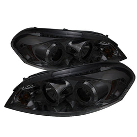 Spyder Auto 5031723 (Spyder Signature) Projector Headlights - LED Halo - Smoke