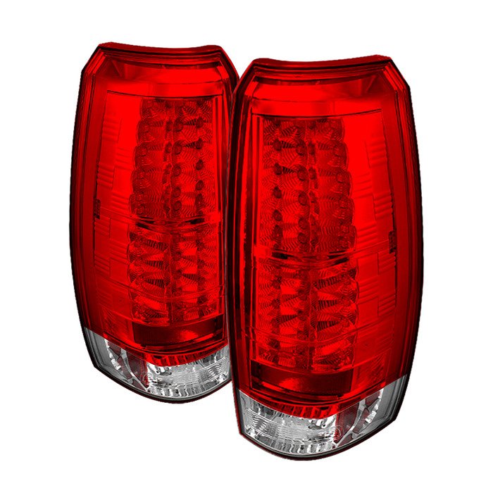 Spyder Auto 5032478 (Spyder) LED Tail Lights - Red Clear