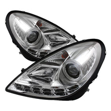 Load image into Gallery viewer, Spyder Auto 5032539 (Spyder Signature) Projector Headlights - DRL - Chrome