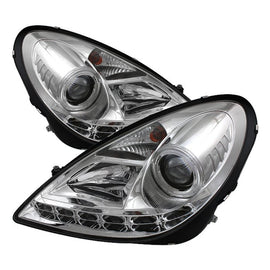 Spyder Auto 5032539 (Spyder Signature) Projector Headlights - DRL - Chrome