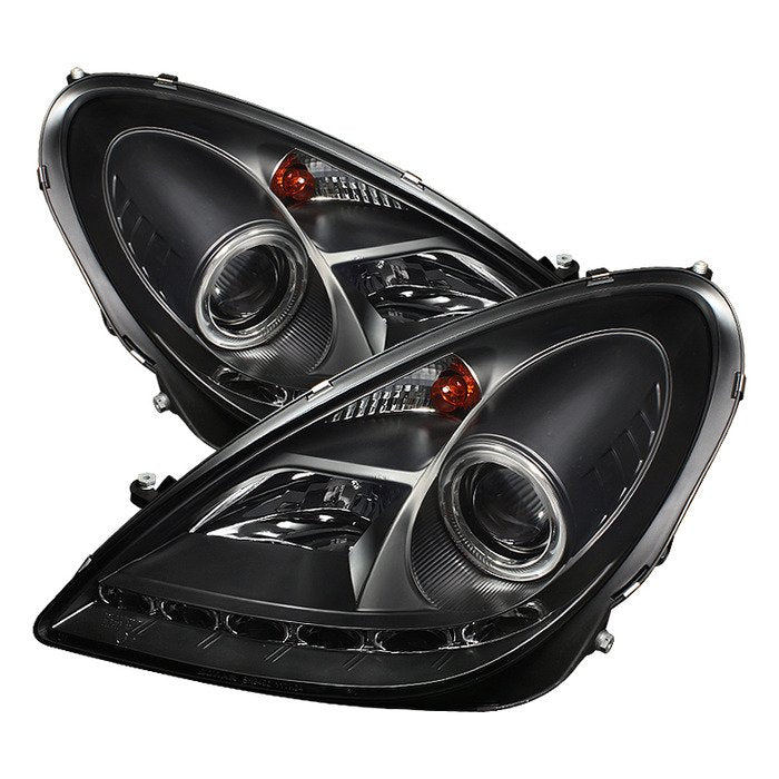 Spyder Auto 5032546 (Spyder Signature) Projector Headlights - DRL - Black