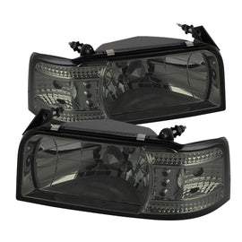 Spyder Auto 5033802 (Spyder Signature) Crystal Headlights - Smoke