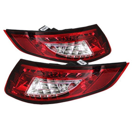 Spyder Auto 5037978 (Spyder) LED Tail Lights - Red Clear