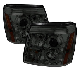 Spyder Auto 5038067 (Spyder Signature) Projector Headlights - LED Halo - DRL - Smoke