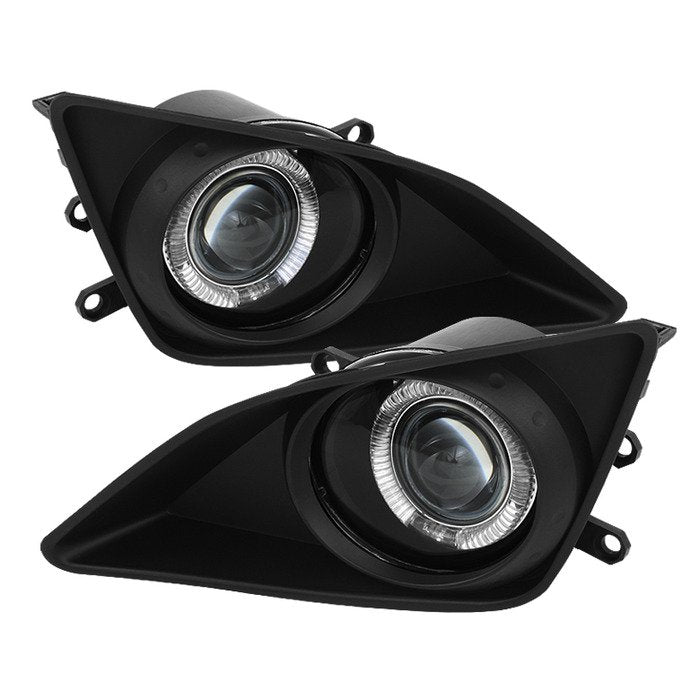 Spyder Auto 5038715 Halo Projector Fog Lights with Switch - Clear