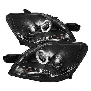 Spyder Auto 5038944 (Spyder Signature) Projector Headlights - LED Halo - DRL - Black