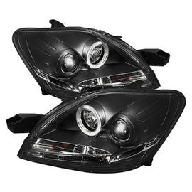 Spyder Auto 5038944 (Spyder Signature) Projector Headlights - LED Halo - DRL - Black