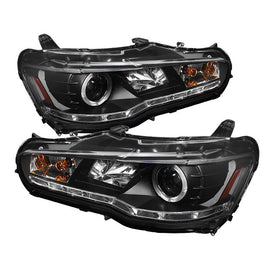 Spyder Auto 5039392 (Spyder Signature) Projector Headlights - LED Halo - DRL - Black
