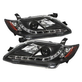 Spyder Auto 5039422 (Spyder Signature) Projector Headlights - DRL - Black