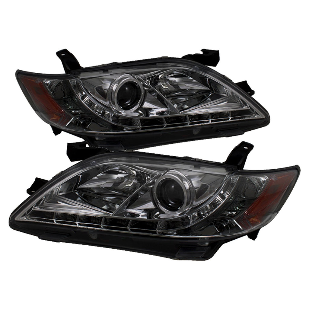 Spyder Auto 5039439 (Spyder Signature) Projector Headlights - DRL - Smoke