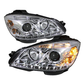 Spyder Auto 5042255 (Spyder Signature) Projector Headlights - DRL - Chrome