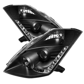 Spyder Auto 5042316 (Spyder Signature) Projector Headlights - DRL - Black