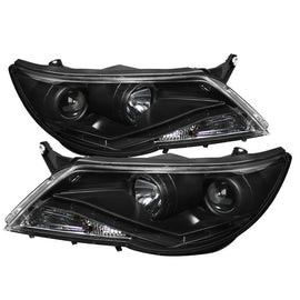Spyder Auto 5042651 (Spyder Signature) Projector Headlights - DRL - Black