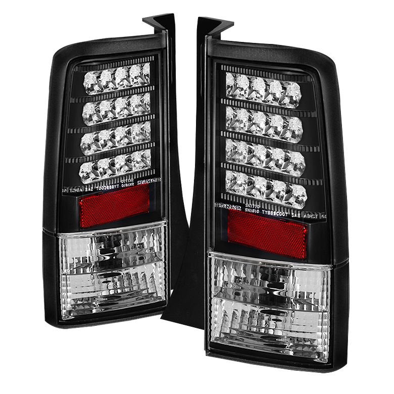 Spyder Auto 5042743 (Spyder) LED Tail Lights - Version 2 - Black