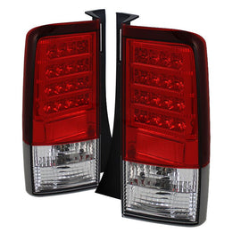 Spyder Auto 5042750 (Spyder) LED Tail Lights - Version 2 - Red Clear