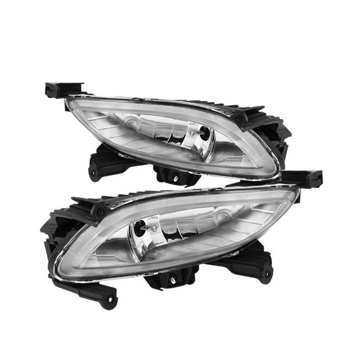 Spyder Auto 5064929 (Spyder) OE Style Fog Lights W/Switch - Clear