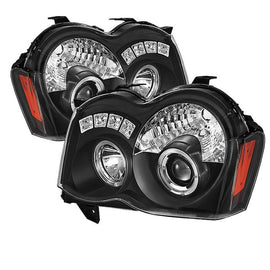 Spyder Auto 5070166 (Spyder Signature) Projector Headlights - LED Halo - Black
