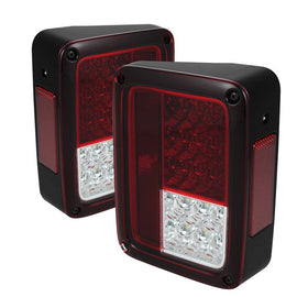 Spyder Auto 5070401 (Spyder) LED Tail Lights - Red Clear