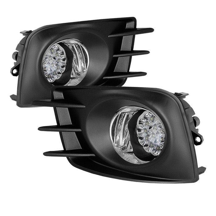 Spyder Auto 5070531 LED Fog Lights with Switch - Clear