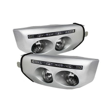 Load image into Gallery viewer, Spyder Auto 5070555 (Spyder) Fog Lights With LED Daytime Running Lights W/Switch- Clear