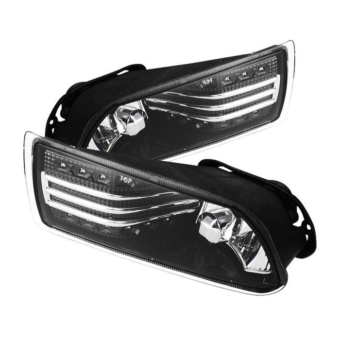 Spyder Auto 5071620 (Spyder) LED Fog Lights w/Switch - Clear