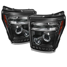 Load image into Gallery viewer, Spyder Auto 5071729 (Spyder Signature) Projector Headlights - CCFL Halo - DRL - Black
