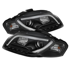 Spyder Auto 5071842 (Spyder Signature) Projector Headlights - Light Tube - DRL - Black