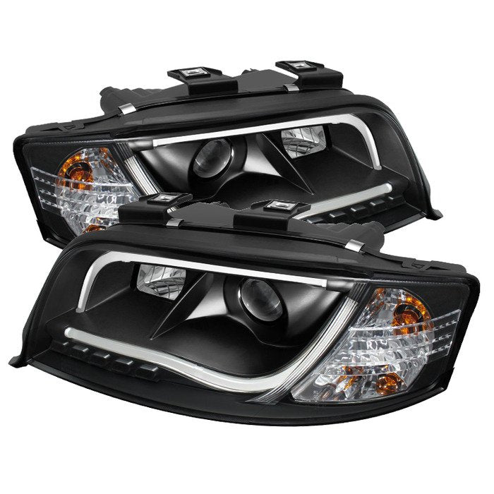 Spyder Auto 5071873 (Spyder Signature) Projector Headlights - Light Tube - DRL - Black