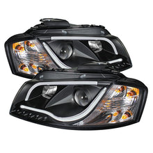 Load image into Gallery viewer, Spyder Auto 5071934 (Spyder Signature) Projector Headlights - Light Tube - DRL - Black