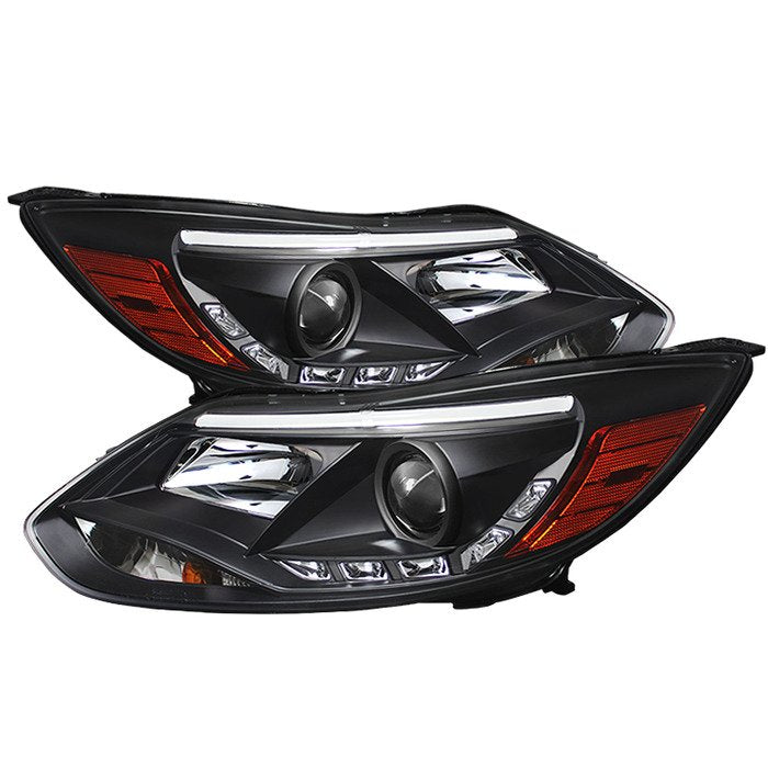 Spyder Auto 5072832 (Spyder Signature) Projector Headlights - DRL - Black
