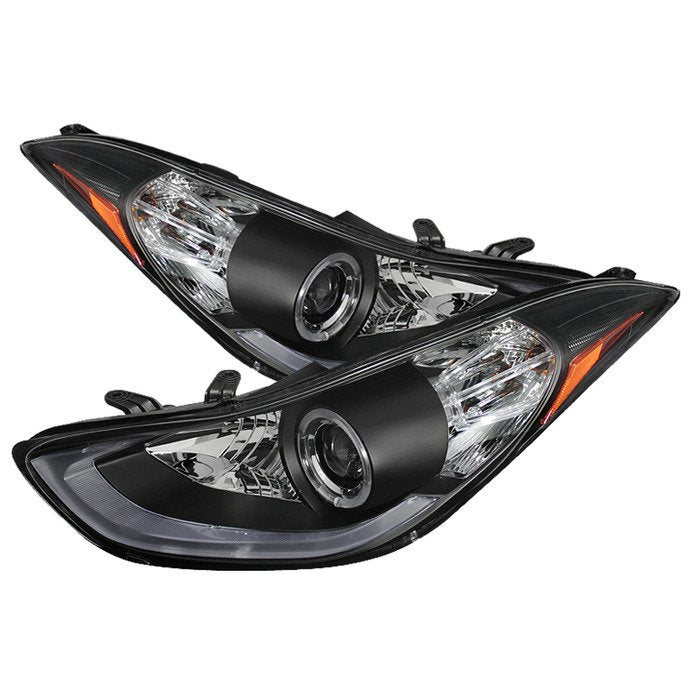 Spyder Auto 5073662 (Spyder Signature) Projector Headlights - LED Halo - Black