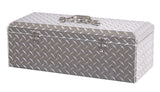 Lund 5124 Challenger Hand-Tote Storage Box; 24 in.; Brite Aluminum