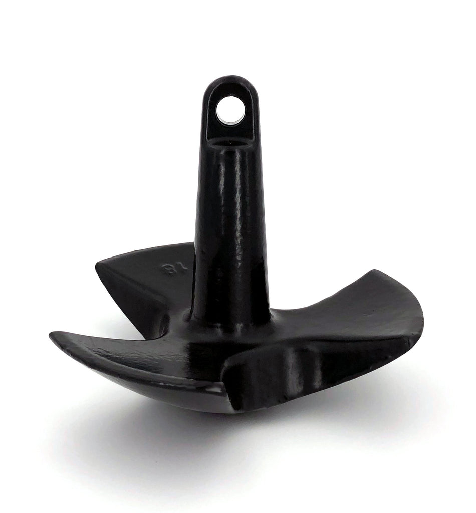 GREENFIELD 518-E-UPC 18 LB. RIVER ANCHOR - BLACK