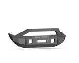 Road Armor 5182F3B Stealth Winch Front Bumper; Mid Width; Sheetmetal Bar Guard; Steel; Satin Black;