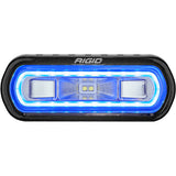 RIGID Industries 52101 SR-L Series Marine Spreader Pod, 2 Wire, Surface Mount, Black W/Blue Halo