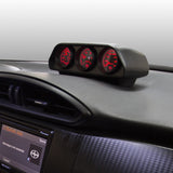 AutoMeter 5285 GAUGE MOUNT, DIRECT FIT DASH TOP, TRIPLE, 2 1/16