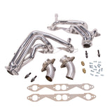 BBK Performance Parts 15950 1993-1996 CHEVY IMPALA SS 1-5/8 SHORTY HEADERS (POLISHED SILVER CERAMIC)