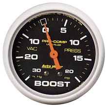 Load image into Gallery viewer, AutoMeter 5401 Traditional incandescent lighting illuminates around the perimeter of the dial