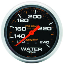 Load image into Gallery viewer, AutoMeter 5432 Traditional incandescent lighting illuminates around the perimeter of the dial
