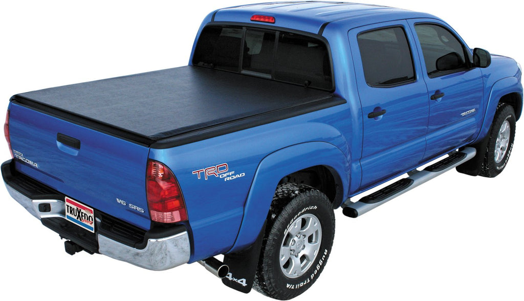 Truxedo 545601 Lo Pro Tonneau Cover - Black - 2001-2004 Toyota Tacoma Double Cab 5' Bed