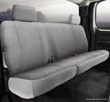 FIA TRS42-68GRAY TR40 Series - Wrangler Saddleblanket Custom Fit Rear Seat Cover - Solid Gray