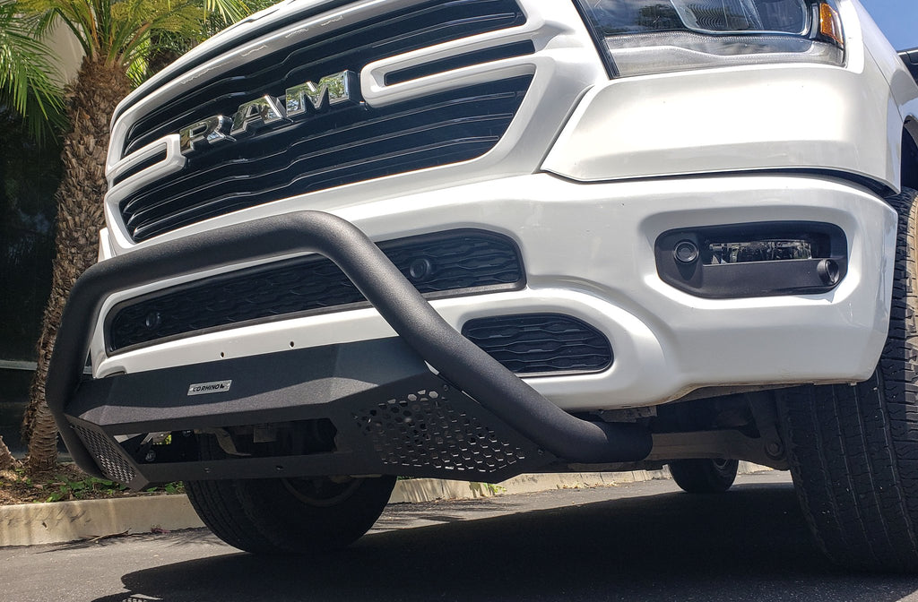 Go Rhino 546860T Front end protection with light mounting options for modern bumper styles