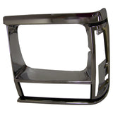 Crown Automotive Jeep Replacement 55034079 Chrome Headlight Bezel for 1991-86 Jeep XJ Cherokee or MJ Comanche