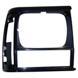 Crown Automotive Jeep Replacement 55054930 Flat Black Right Headlight Bezel for 91/96 XJ Cherokee & 91/92 MJ Comanche