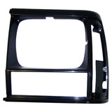 Crown Automotive Jeep Replacement 55054931 Flat Black Left Headlight Bezel for 91/96 XJ Cherokee & 91/92 MJ Comanche