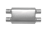 Gibson Performance Exhaust 55109S CFT Superflow Dual/Dual Oval Muffler; Stainless