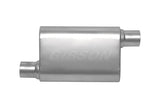 Gibson Performance Exhaust 55131S CFT Superflow Offset/Offset Oval Muffler; Stainless