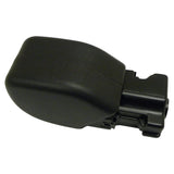 Crown Automotive Jeep Replacement 55155757AA Black Left Front Bumper End Cap for 1997-2006 Jeep TJ Wrangler, USA Only