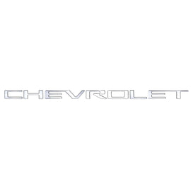 PUTCO 55551GM CHEVROLET LETTERING EMBLEMS; STAINL